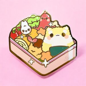 Chabisu Bento Box Pin Chabisu Bento Box Pin